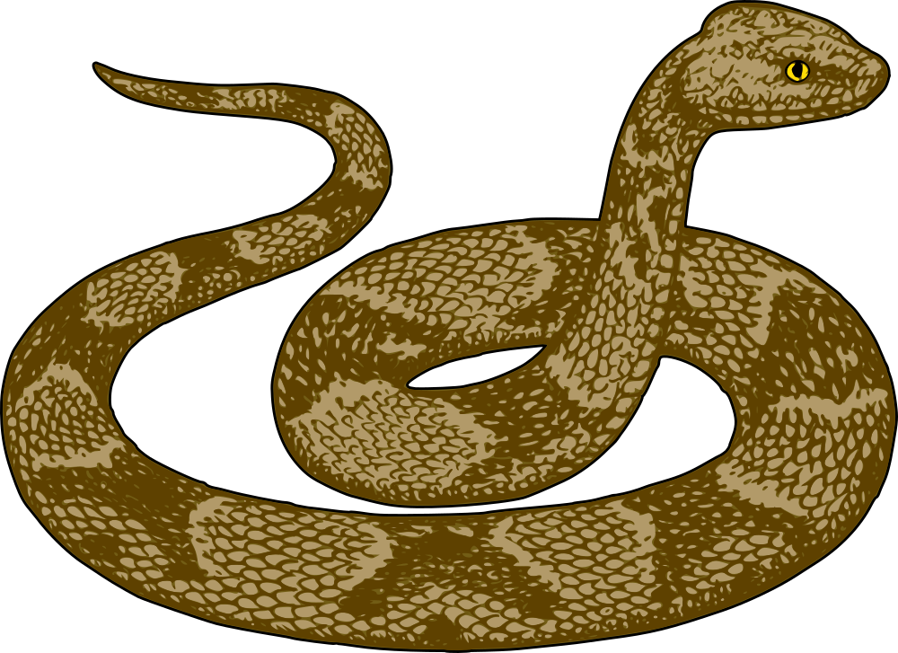 OnlineLabels Clip Art Copperhead Snake